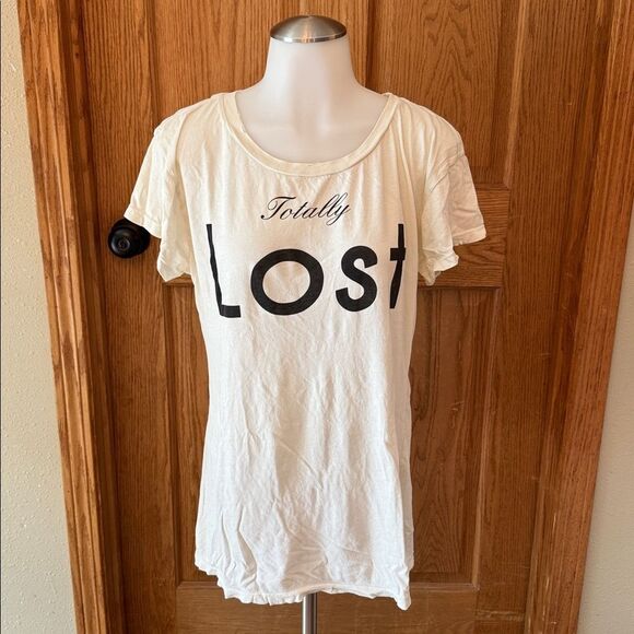 WILDFOX Early 2010s OG Wildfox Era Totally Lost Distressed Tee - Picture 4 of 11